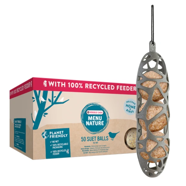 Versele-Laga Menu Nature Cinkegolyó háló nélkül 50x90g +Ajándék Cinkegolyótartó